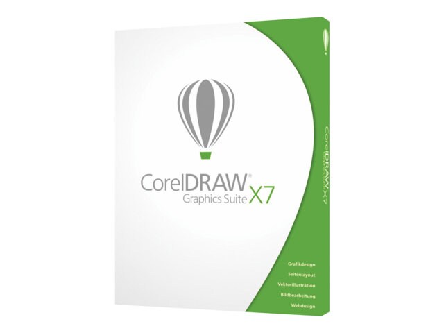 CorelDRAW Graphics Suite X7 - box pack