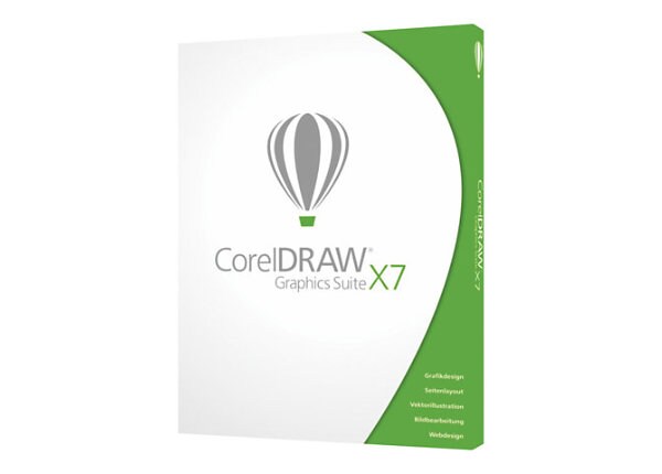 CorelDRAW Graphics Suite X7 - box pack