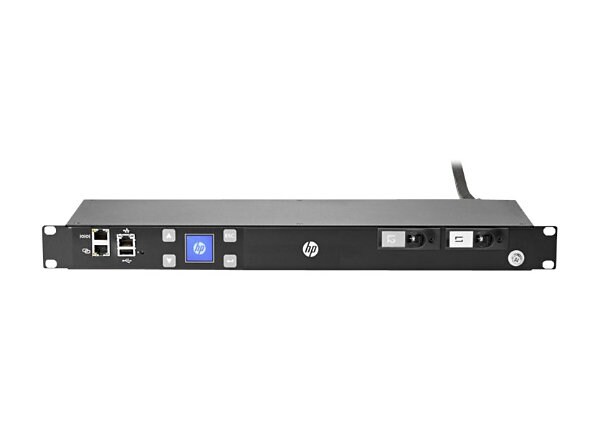 HPE Remote Monitored PDU 1U - power distribution unit - 2880 VA