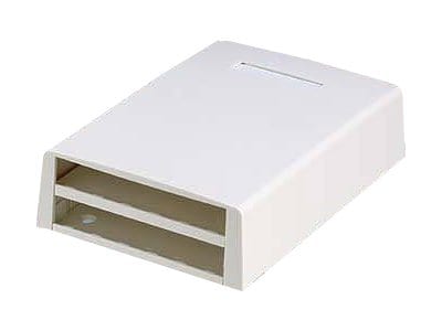 Panduit MINI-COM Multi-Media/Fiber Surface Mount Box - surface mount box