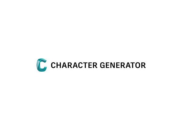 Autodesk Character Generator - New Subscription (annual) + Basic Support