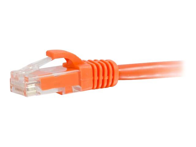 C2G Cat5e Snagless Unshielded (UTP) Network Patch Cable - patch cable - 3.65 m - orange