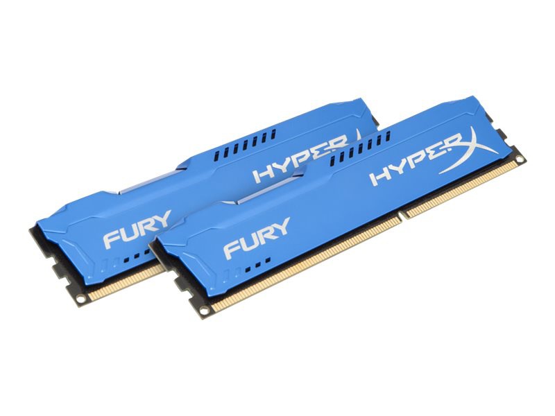 HyperX FURY - DDR3 - 16 GB: 2 x 8 GB - DIMM 240-pin - unbuffered