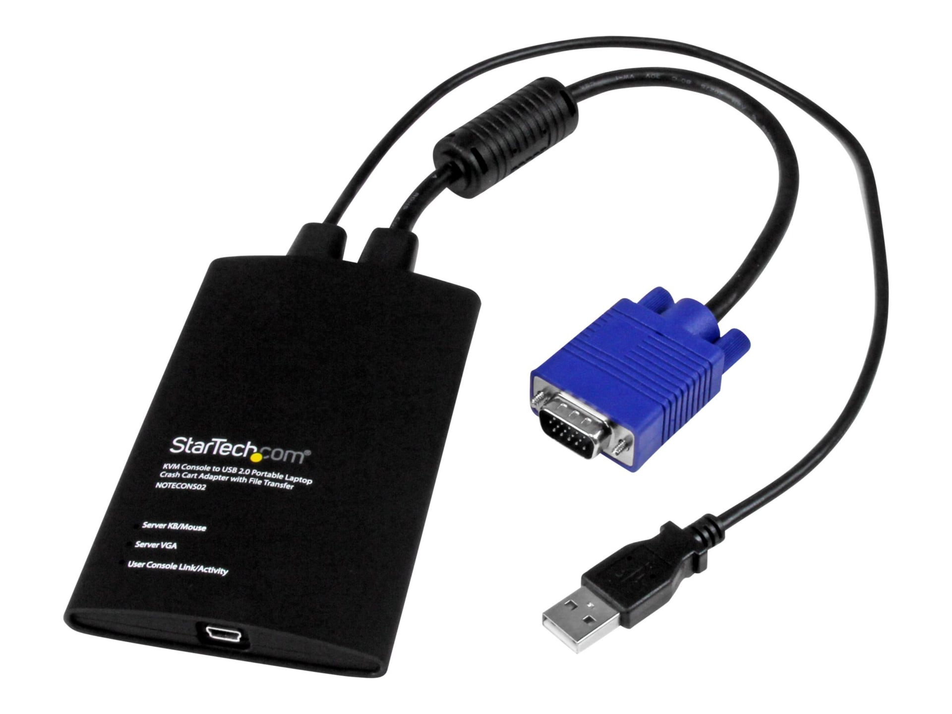 StarTech.com USB Crash Cart Adapter with File Transfer and Video Capture