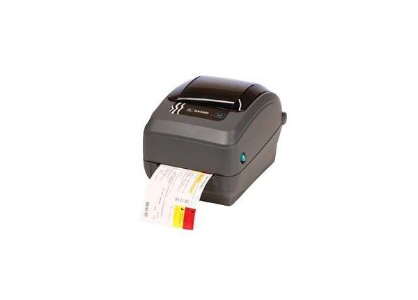Zebra GX Series GX430t - label printer - monochrome - direct thermal / thermal transfer