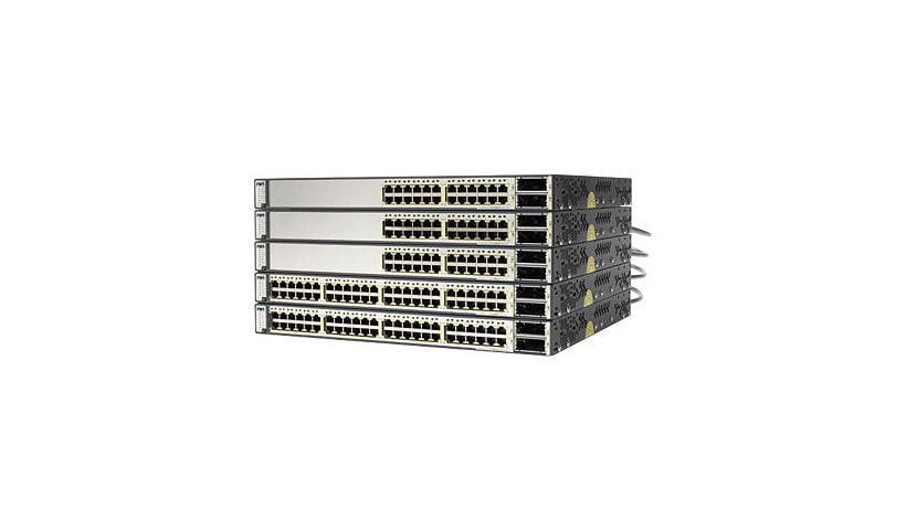 Cisco Catalyst 3750E-48PD-F - switch - 48 ports - managed - rack-mountable