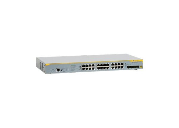 Allied Telesis AT x210-24GT - switch - 24 ports - managed - rack-mountable