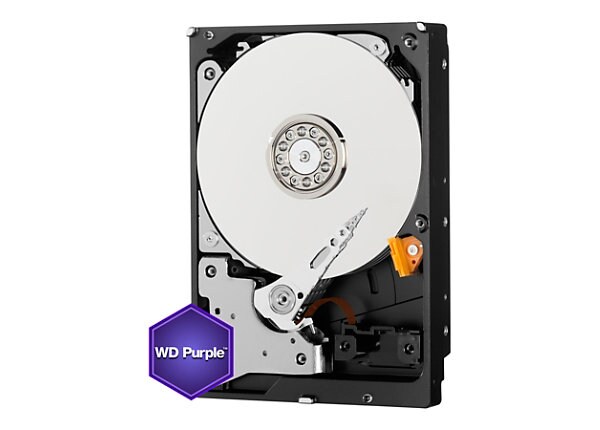 WD Purple Surveillance Hard Drive WD40PURX - hard drive - 4 TB - SATA 6Gb/s