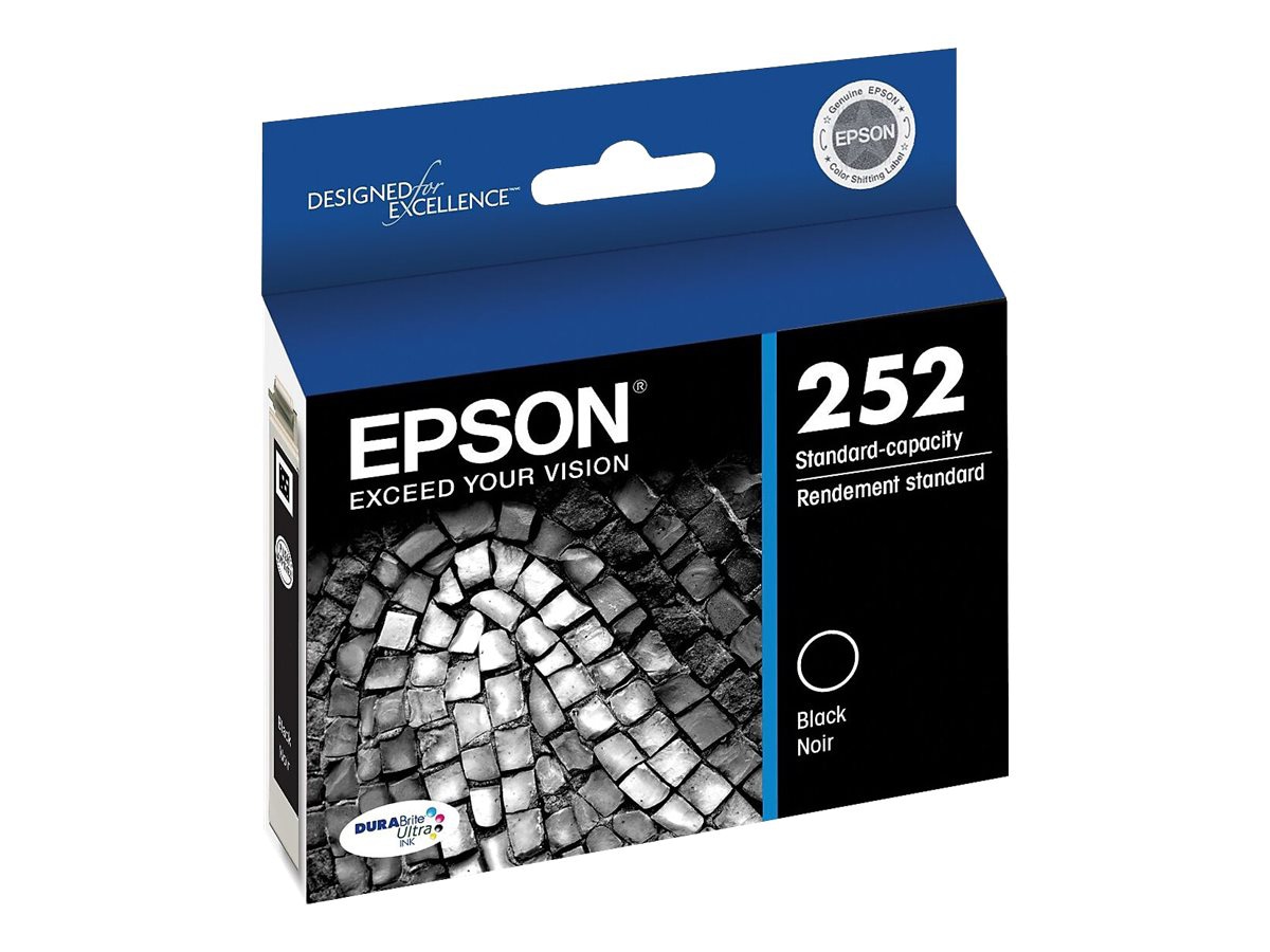 Epson 252 - black - original - ink cartridge