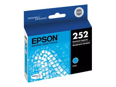 Epson 252 - cyan - original - ink cartridge