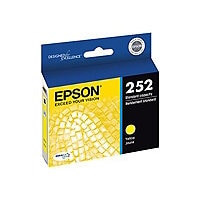 Epson 252 With Sensor - yellow - original - ink cartridge