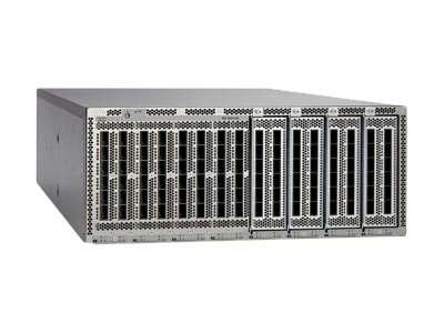 Cisco Nexus 6004EF - switch - 24 ports - managed - rack-mountable - with 4 x Cisco Nexus 2248TP GE Fabric Extender, 64x