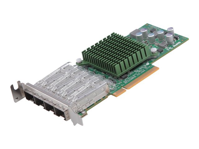 Supermicro Add-on Card AOC-STG-b4S - network adapter - PCIe 3.0 x8 - 10 Gig