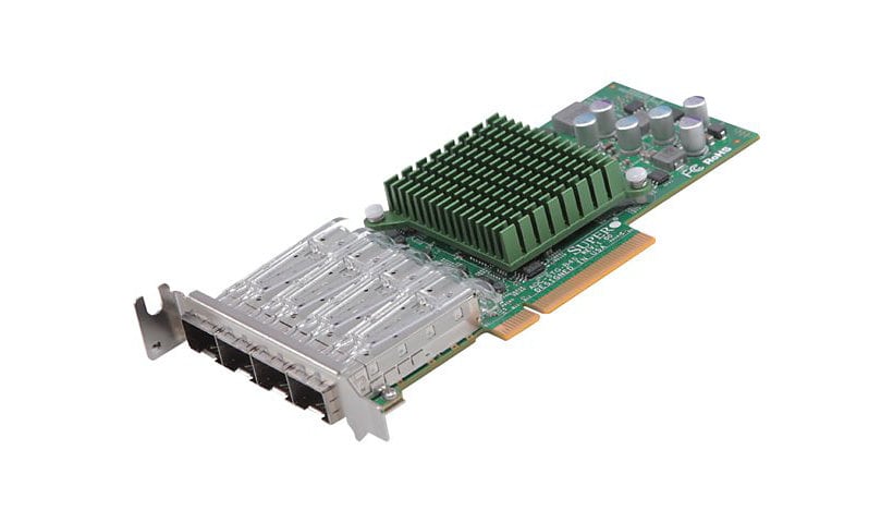 Supermicro Add-on Card AOC-STG-b4S - network adapter - PCIe 3.0 x8 - 10 Gig