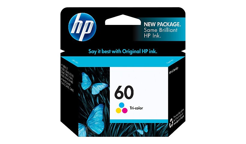 HP 60 Original Ink Cartridge - Single Pack