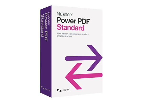 Nuance Power PDF Standard Box Pack Version (1.0) 1 User