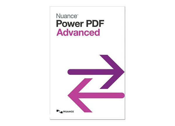 Nuance Power PDF Advanced Box Pack Version (1.0) 1 User