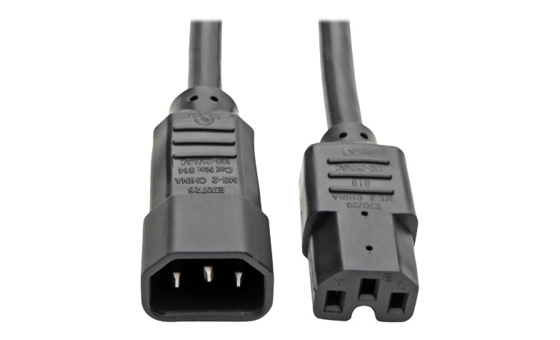 Eaton Tripp Lite Series Power Cord C14 to C15 - Heavy-Duty, 15A