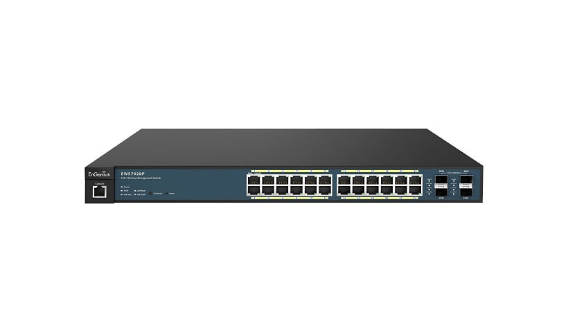 EnGenius Neutron Series EWS7928P - switch - 24 ports - managed - rack-mountable