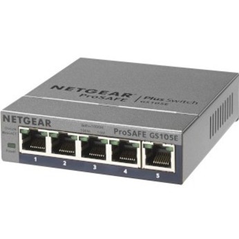 Thumbnail 4 of 6 for Netgear ProSafe Plus Switch, 5-Port Gigabit Ethernet