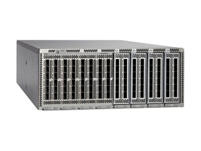 Cisco Nexus 6004EF - switch - 24 ports - managed - rack-mountable - with 12 x Cisco Nexus 2248TP GE Fabric Extender, 64x