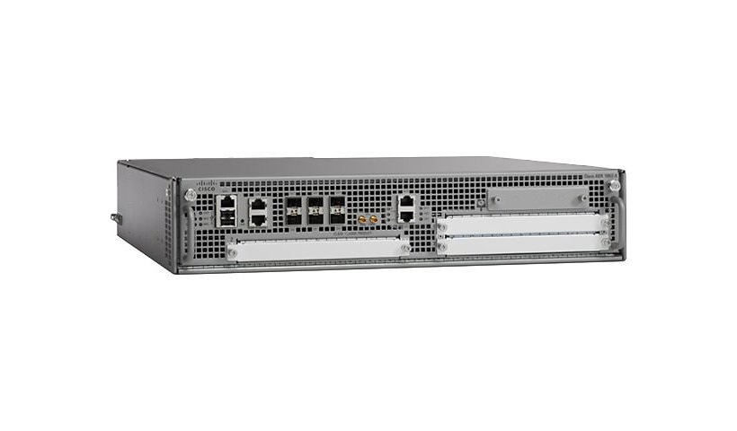 Cisco ASR 1002-X Base Bundle - router - desktop, rack-mountable - with 2 x 1-Port 10 Gigabit Ethernet Shared Port