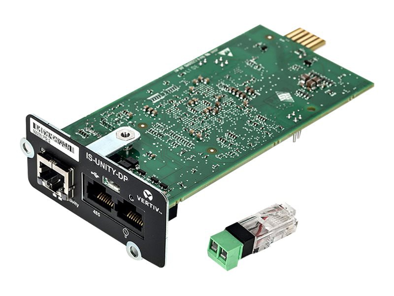 Vertiv Liebert IntelliSlot Unity-DP -Network Card|Remote Monitoring|RS-485