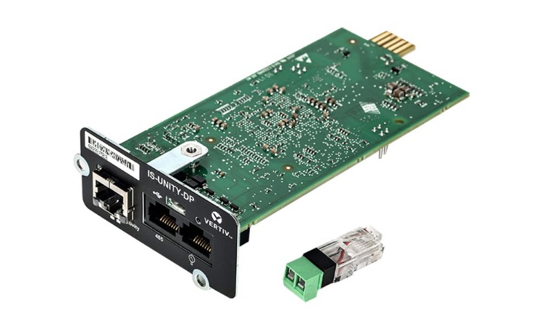 Liebert Intellislot Unity Card - remote management adapter - IS