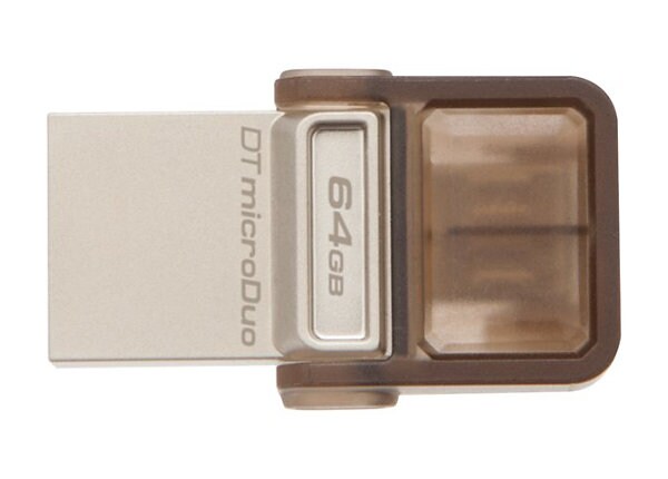Kingston DataTraveler microDuo - USB flash drive - 64 GB