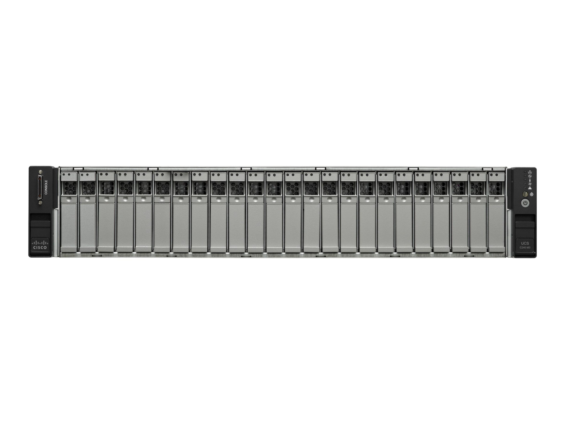 Cisco UCS C240 M3 High-Density Rack-Mount Server Small Form Factor (Not a standalone SKU) - rack-mountable - Xeon