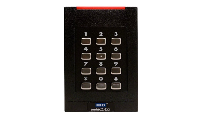HID multiCLASS SE RPK40 - access control terminal - black