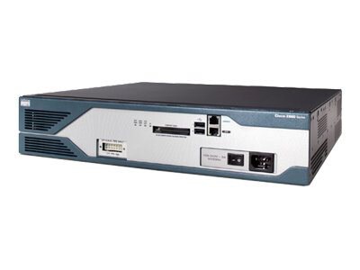 Cisco 2851 Voice Bundle - router - voice / fax module - desktop