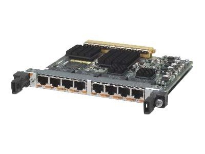 Cisco 8-Port 10BASE-T/100BASE-TX Fast Ethernet Shared Port Adapter, Version 2 - expansion module - 10/100 Ethernet x 8