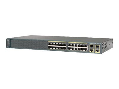 Cisco Catalyst 2960-24TC-S - switch - 24 ports - managed - rack-mountable