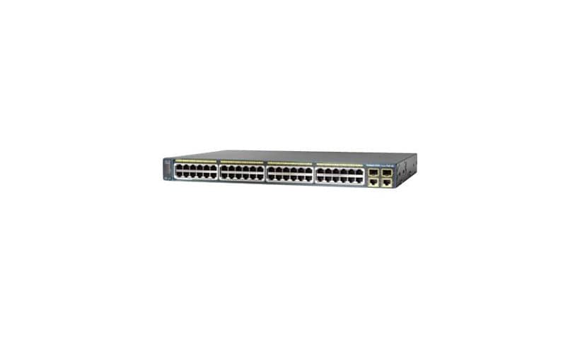 Cisco Catalyst 2960-48PST-L - switch - 48 ports - managed - rack-mountable