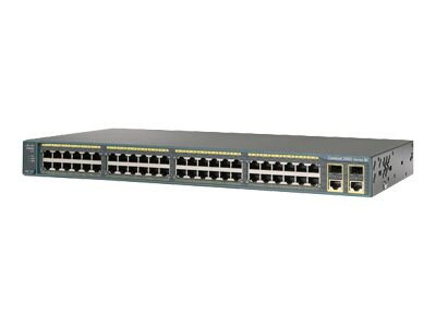 Cisco Catalyst 2960-48PST-S - switch - 48 ports - managed - rack-mountable