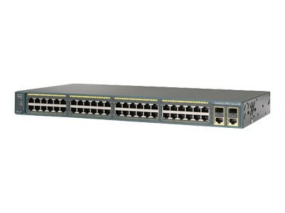 Cisco Catalyst 2960-48PST-S - switch - 48 ports - managed - rack-mountable