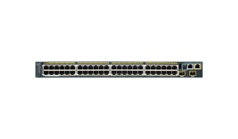 Cisco Catalyst 2960S-48TD-L - switch - 48 ports - managed - rack-mountable