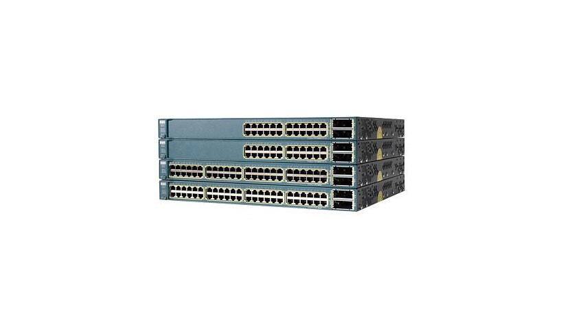 Cisco Catalyst 3560E-24PD - switch - 24 ports - managed - rack-mountable