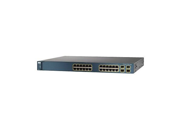 WS-C3560G-24TS-S Cisco Catalyst 3560 24 Port Gigabit Ethernet Switch 4 x SFP 