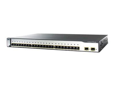 Cisco Catalyst 3750-24FS - switch - 24 ports - managed - rack-mountable