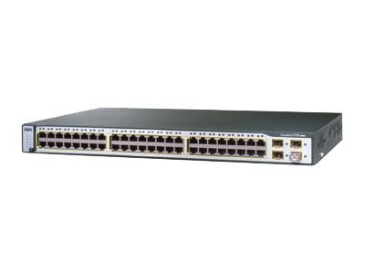 Cisco Catalyst 3750-48TS-S - switch - 48 ports - managed - rack-mountable