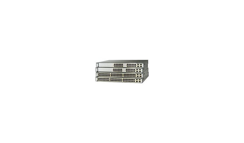 Cisco Catalyst 3750G-48TS - switch - 48 ports - managed - rack-mountable