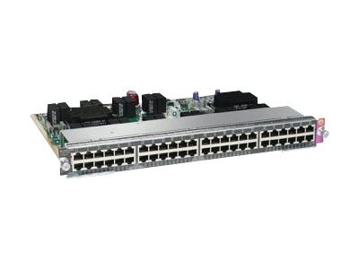 Cisco Catalyst 4500E Series Line Card - switch - 48 ports - plug-in module