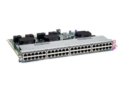 Cisco Catalyst 4500E Series Universal Line Card - switch - 48 ports - unmanaged - plug-in module
