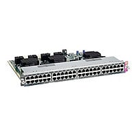 Cisco Catalyst 4500E Series Universal Line Card - switch - 48 ports - unmanaged - plug-in module