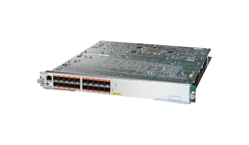 Cisco Ethernet Services Plus 20G Line Card - switch - 20 ports - managed - plug-in module - with Cisco Distributed