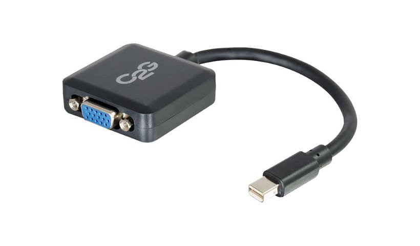 C2G Mini DisplayPort to VGA Adapter - 8in - Active - M/F - DisplayPort cabl