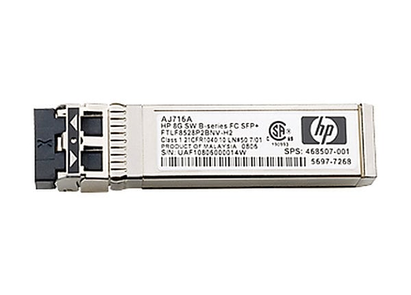 HP MSA 2040 16GB Short Wave FC SFP+ Transceiver 4-Pack