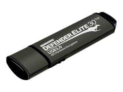Kanguru Defender Elite30 - Hardware Encrypted Drive with Physical Write Pro